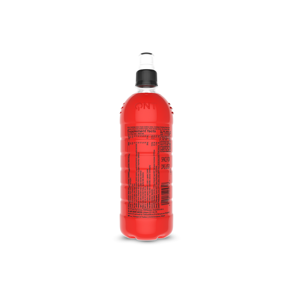 Boisson Thermo Booster Cranberry Lemon 700ml de QNT pour énergie et combustion des graisses