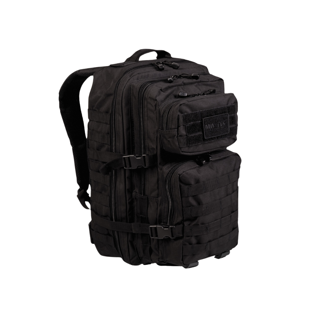 Grand sac à dos militaire US Assault de 36L, Matériau robuste et résistant avec doublure et rembourrage en polyester, mousse EVA pour le dos et les épaules, comprend plusieurs compartiments