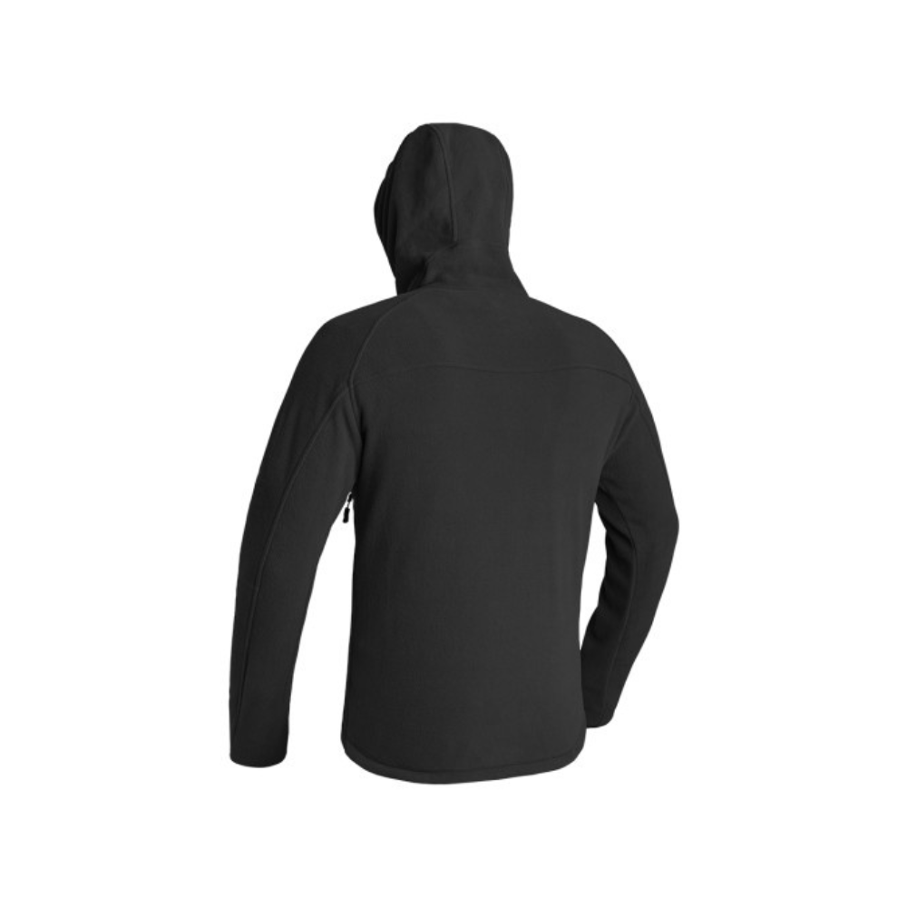 Veste polaire Instructor en tissu Fleece-Tech de la marque A10 Equipment, alliant fonctionnalité, résistance et confort, avec capuche et isolation thermique, de couleur vert olive