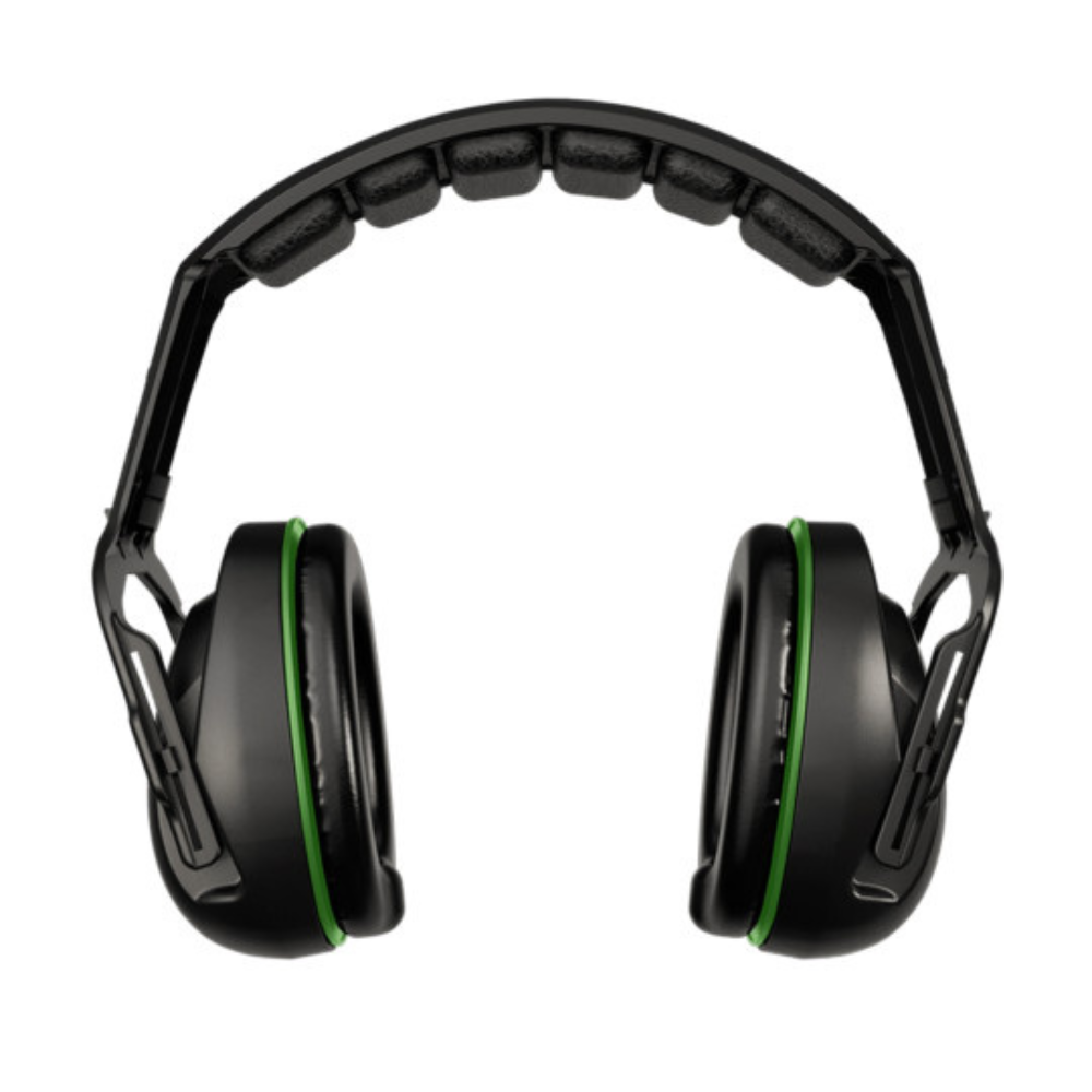 MSA Sordin Classic casque anti-bruit noir avec atténuation de 27 dB, coquilles en ABS et anneaux d'hygiène en mousse revêtus de PVC