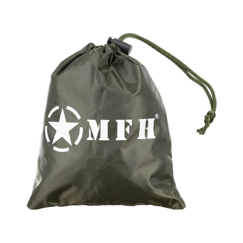 Scie à chaîne de 73cm avec 65 dents, manche en plastique ergonomique, lame durcie et sac de transport inclus - MFH