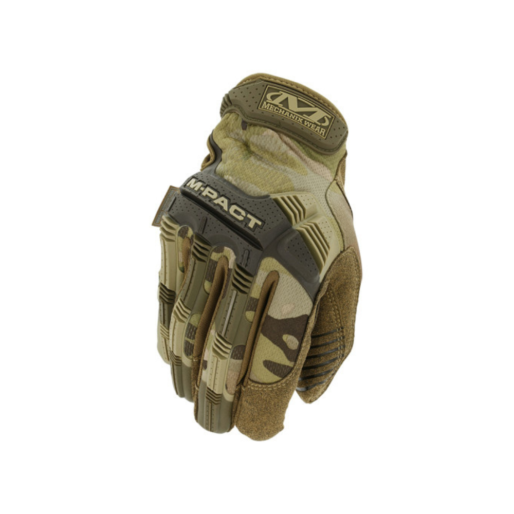 Gants M-Pact Mechanix avec tissu respirant TrekDry, renfort en caoutchouc, microfibre renforcée, compatibilité écran tactile et certification CE pour les forces d'ordre et les