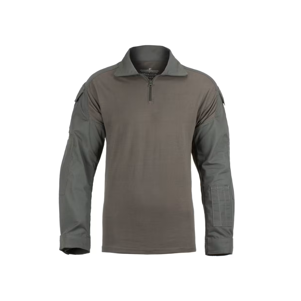 Chemise de combat UBAS de la marque Invader Gear, offrant un confort et une durabilité exceptionnels pour les activités tactiques.