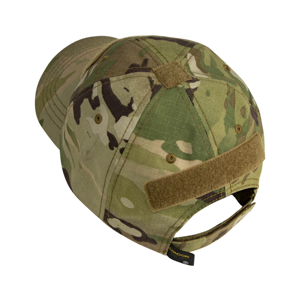 Condor MultiCam Tactical Cap, polyvalente et personnalisable, fabriquée en polyester et coton résistant