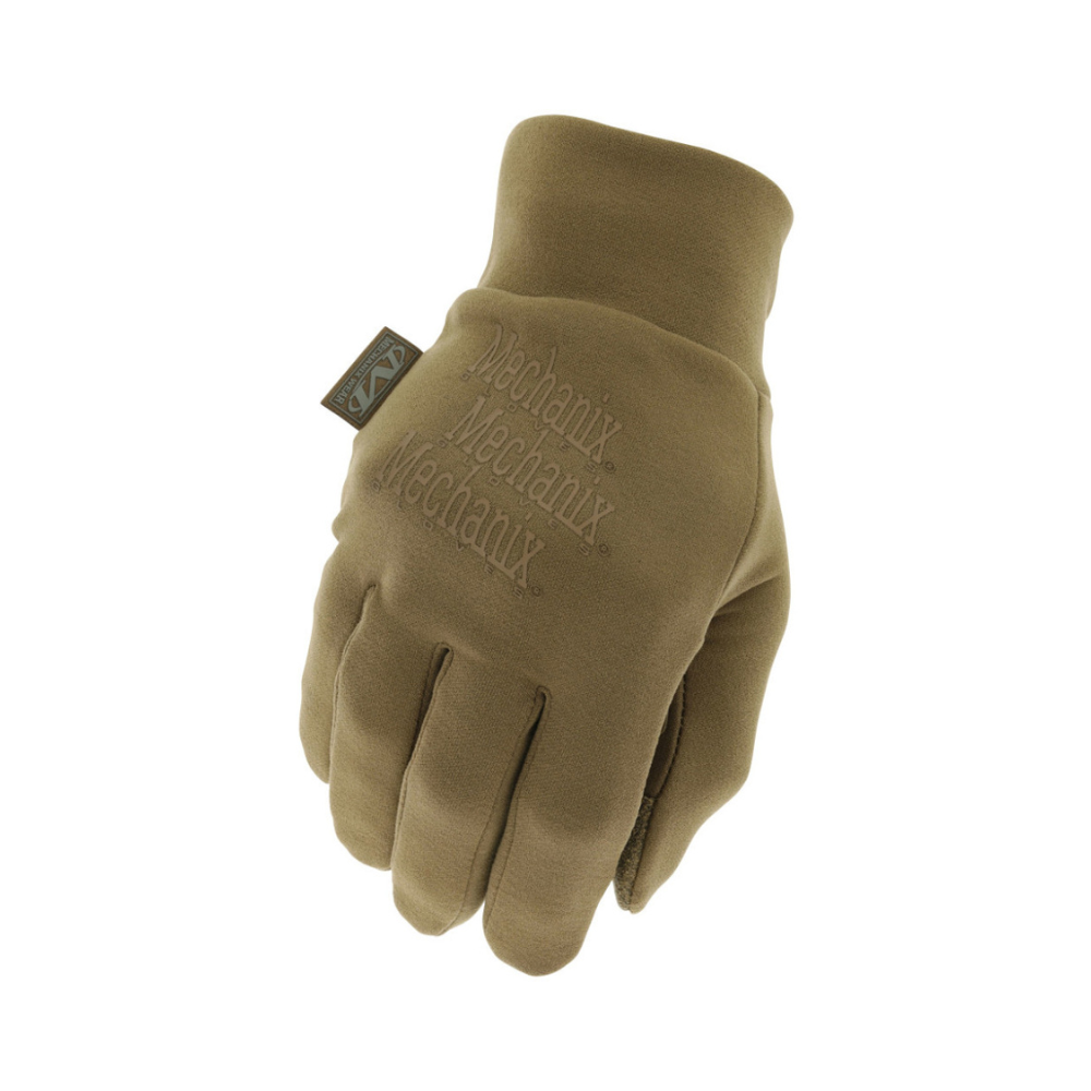 Mechanix gants baselayer Coldwork légers et fins, adaptés pour le froid jusqu'à 0°C, avec tissu Softshell, traitement hydrofuge, doublure micro-polaire, motif nid