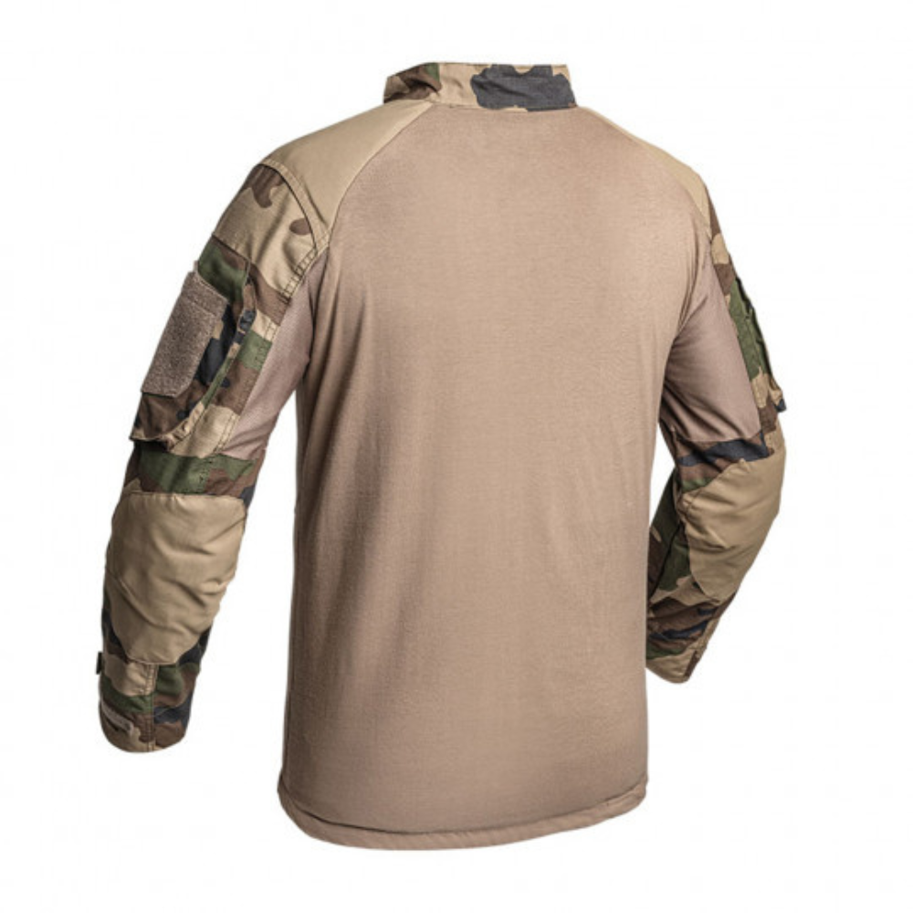 Chemise UBAS V2 FIGHTER de A10 EQUIPMENT en tissu Ripstop et coton, renforcée et ergonomique pour un confort optimal sur tous les terrains, avec traitement TEFLON et IR-