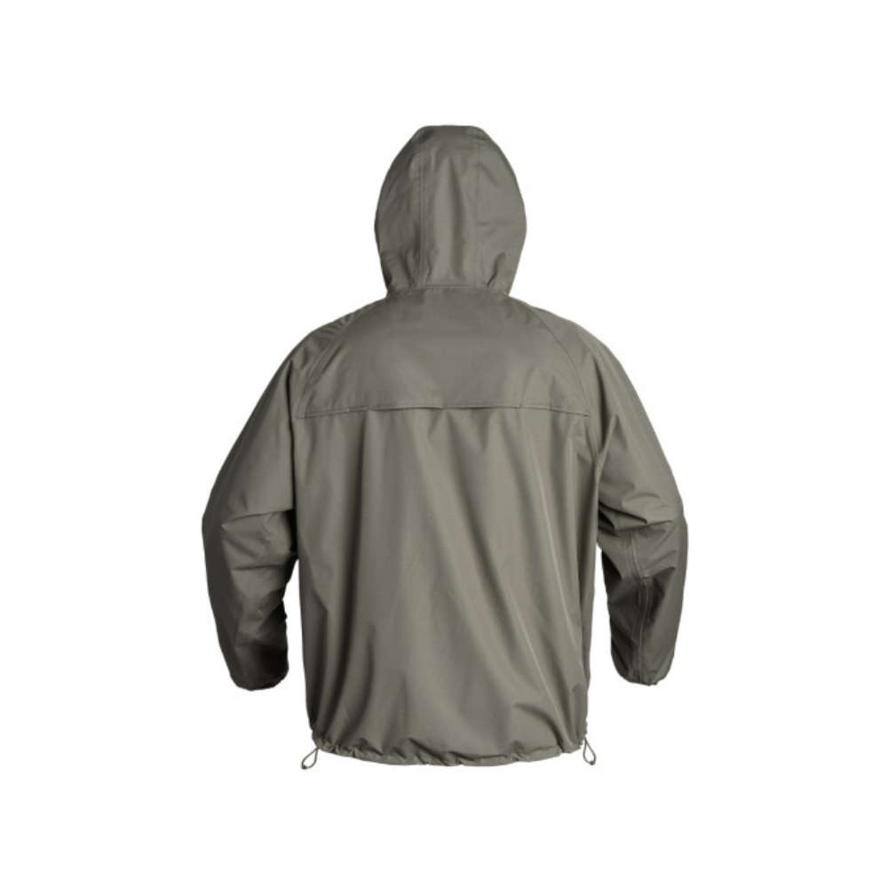 Veste courte verte olive Lightshell Rain Protect de A10 Equipment, imperméable et respirante avec technologie Light-Shell et membrane X-Perf