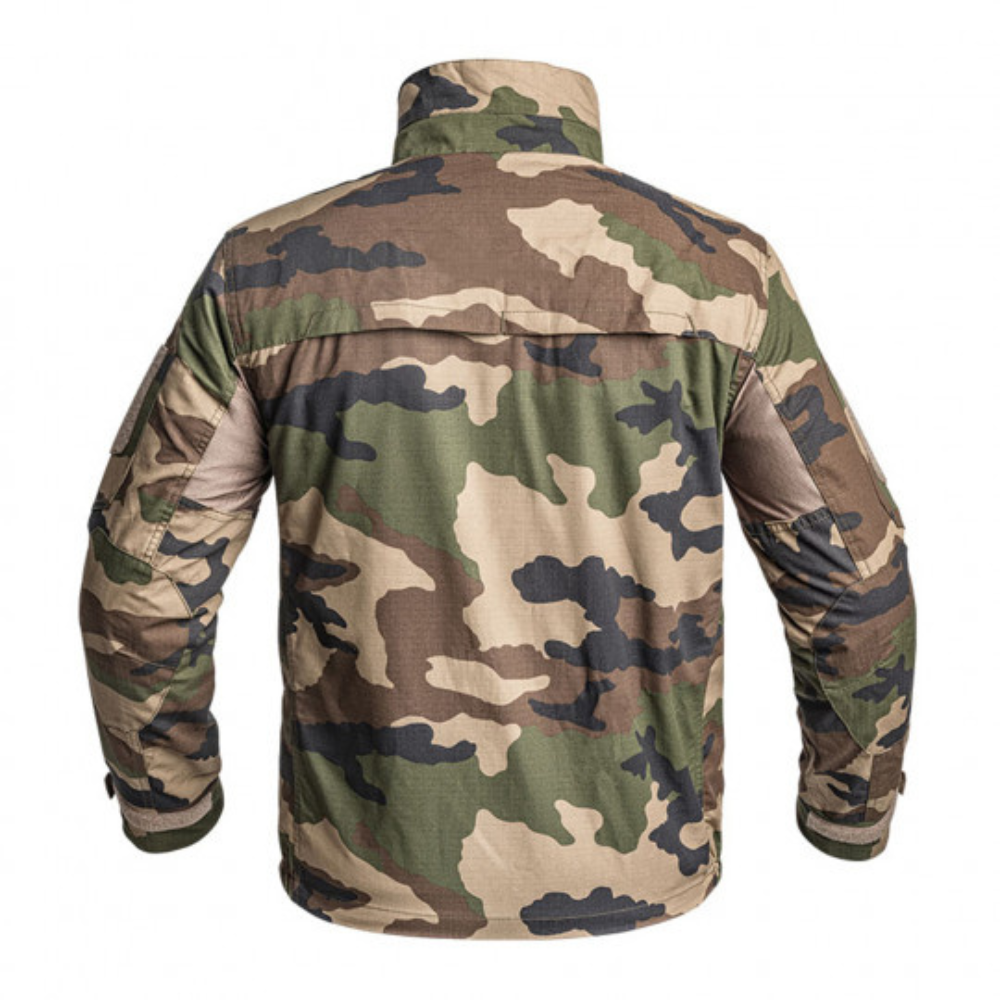 Veste de combat courte FIGHTER en tissu Ripstop 5.0, résistante et ergonomique, avec de multiples poches et traitée TEFLON et IR-PROTECT, par A10 EQUIPMENT