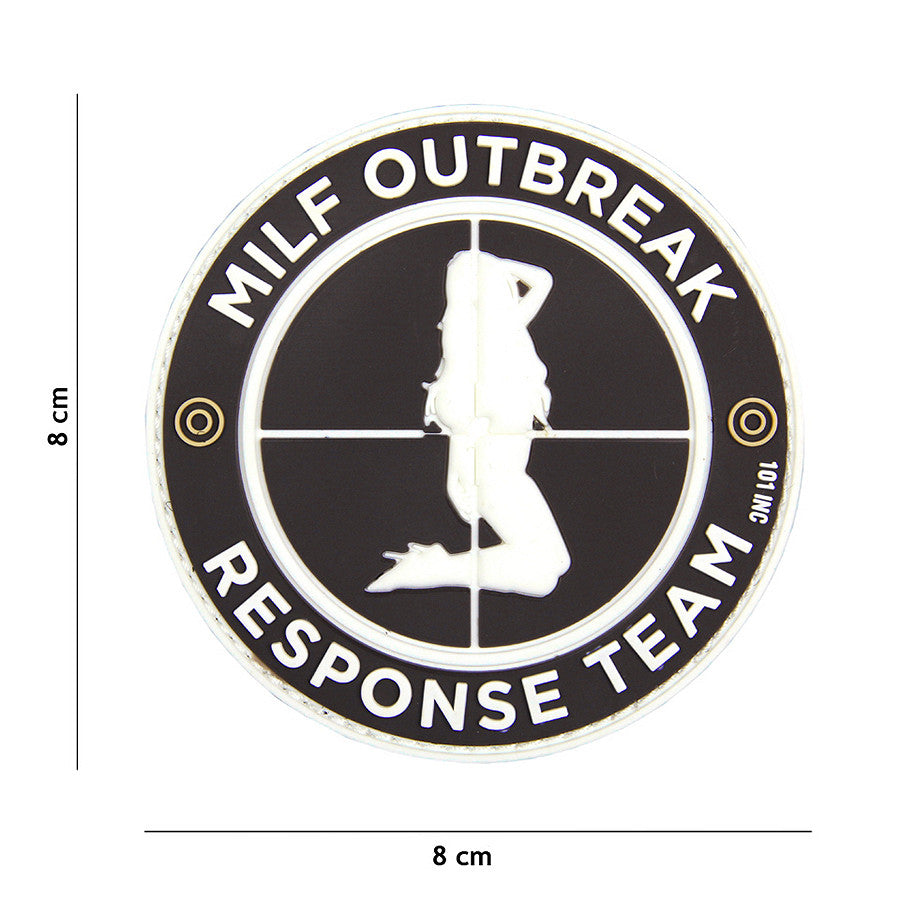 PATCH MILF OUTBREAK RESPONSE TEAM HAUTE VISU PVC
