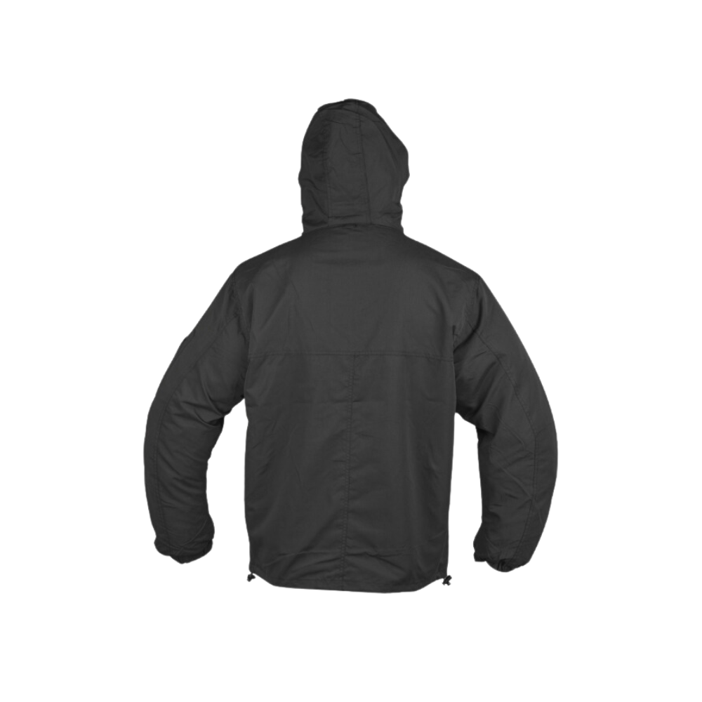 Mil-Tec coupe-vent tactique d'été en polyester avec grande poche poitrine zippée, 2 poches obliques zippées et capuche ajustable