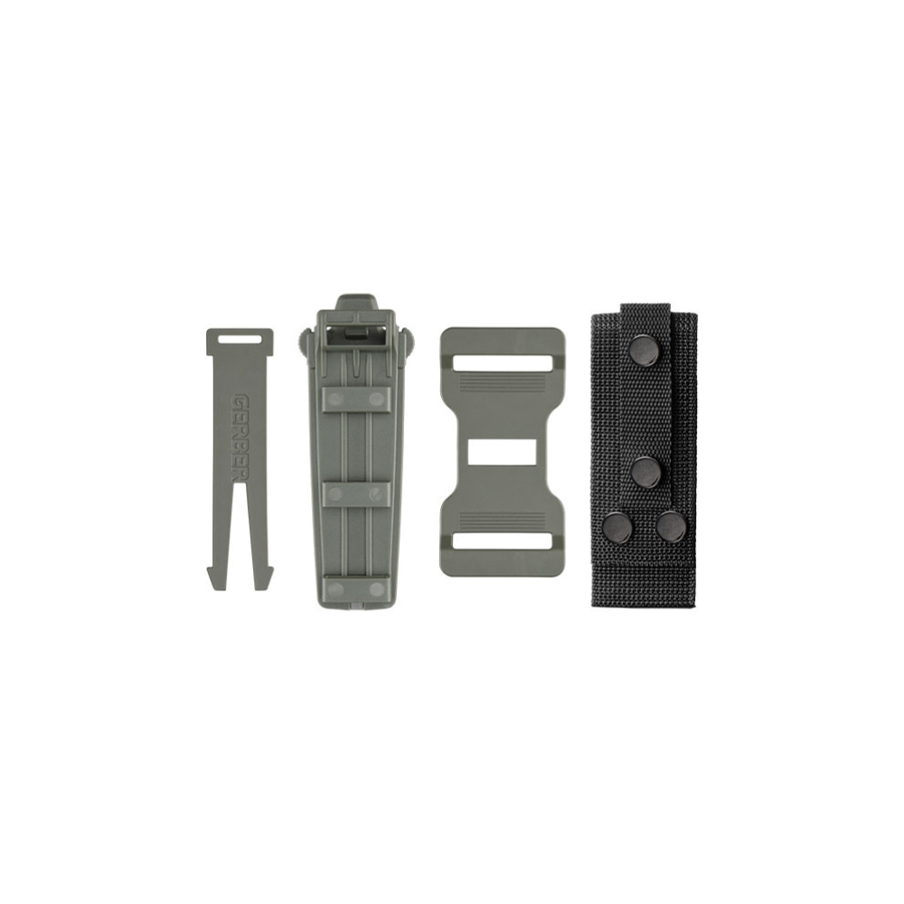 Poignard léger Gerber Strongarm Camp Green pour tâches de camping