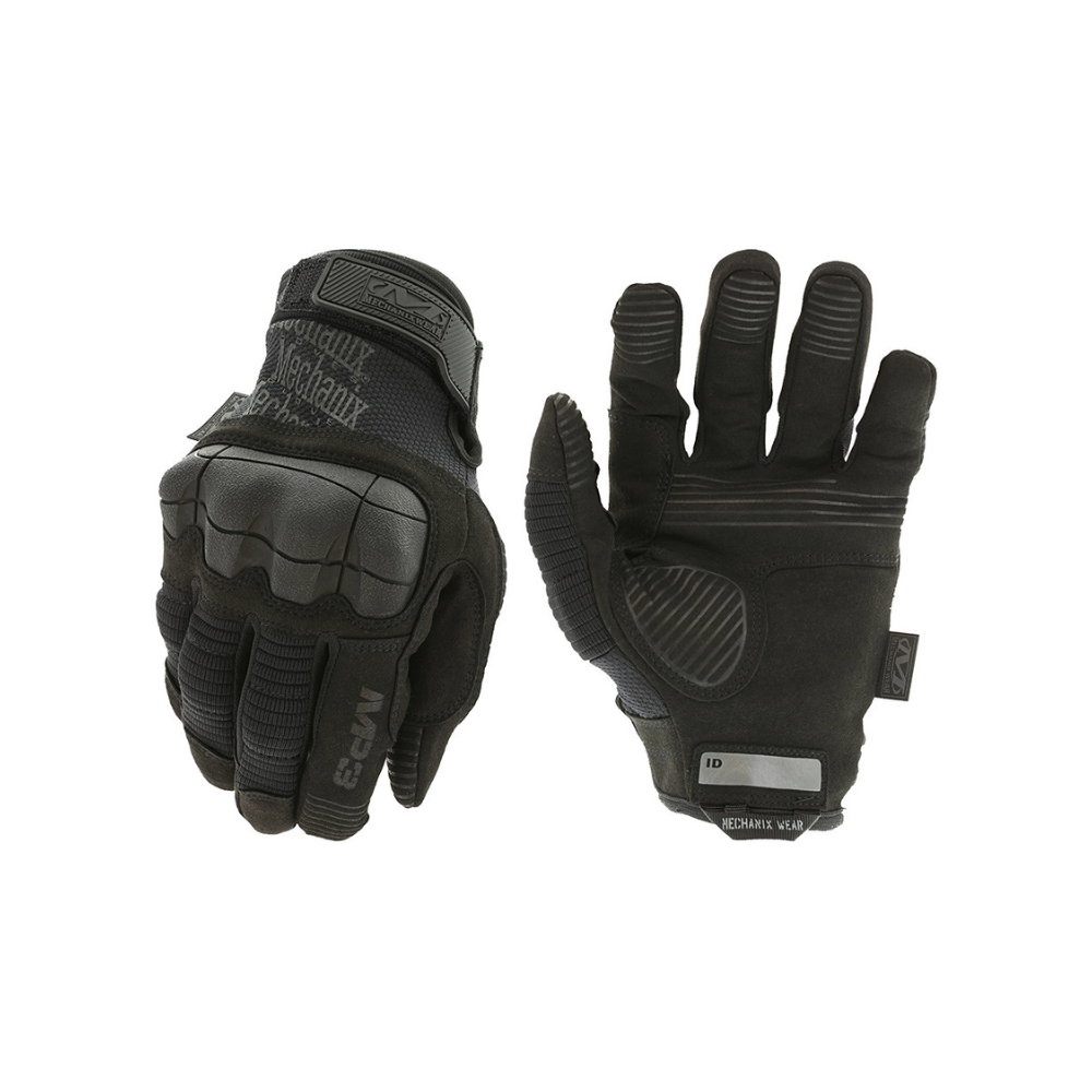Gants d'intervention coqués M-Pact 3 de Mechanix pour Armées et Forces de l'Ordre avec tissu respirant TrekDry et renforts matelassés