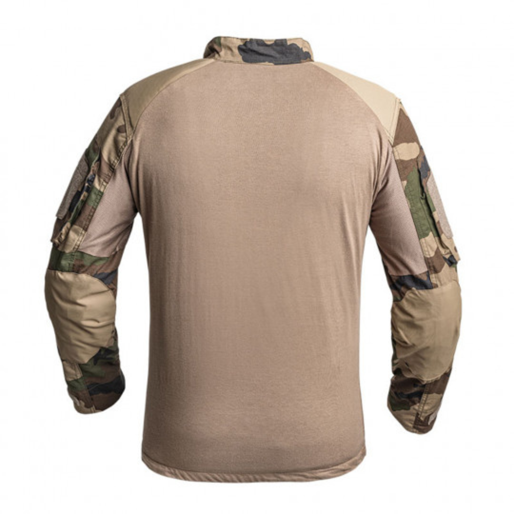 Chemise militaire UBAS Fighter V2 en camouflage, résistante et ergonomique par A10 Equipment