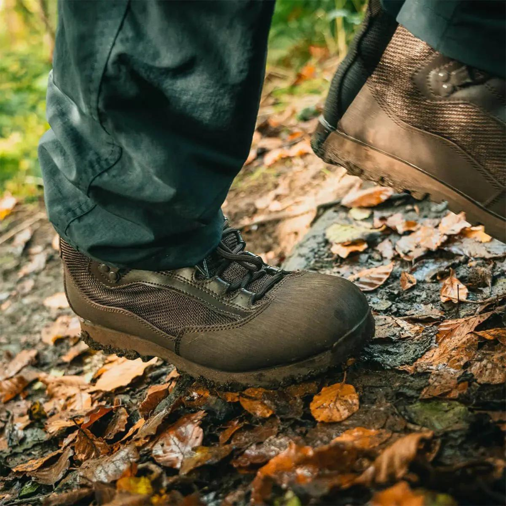 Chaussures de randonnée Pentland Marron Highlander imperméables et respirantes pour terrains difficiles