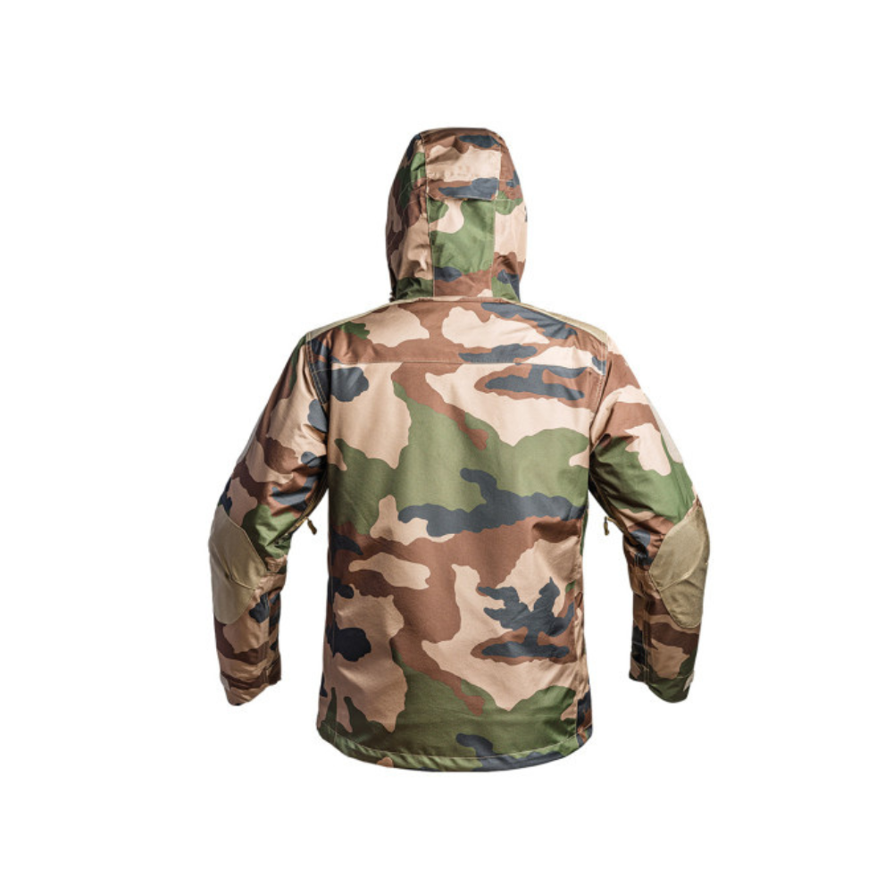Parka militaire Hardshell Fighter de A10 Equipment en tissu Ripstop résistant avec technologie Hard-Shell imperméable