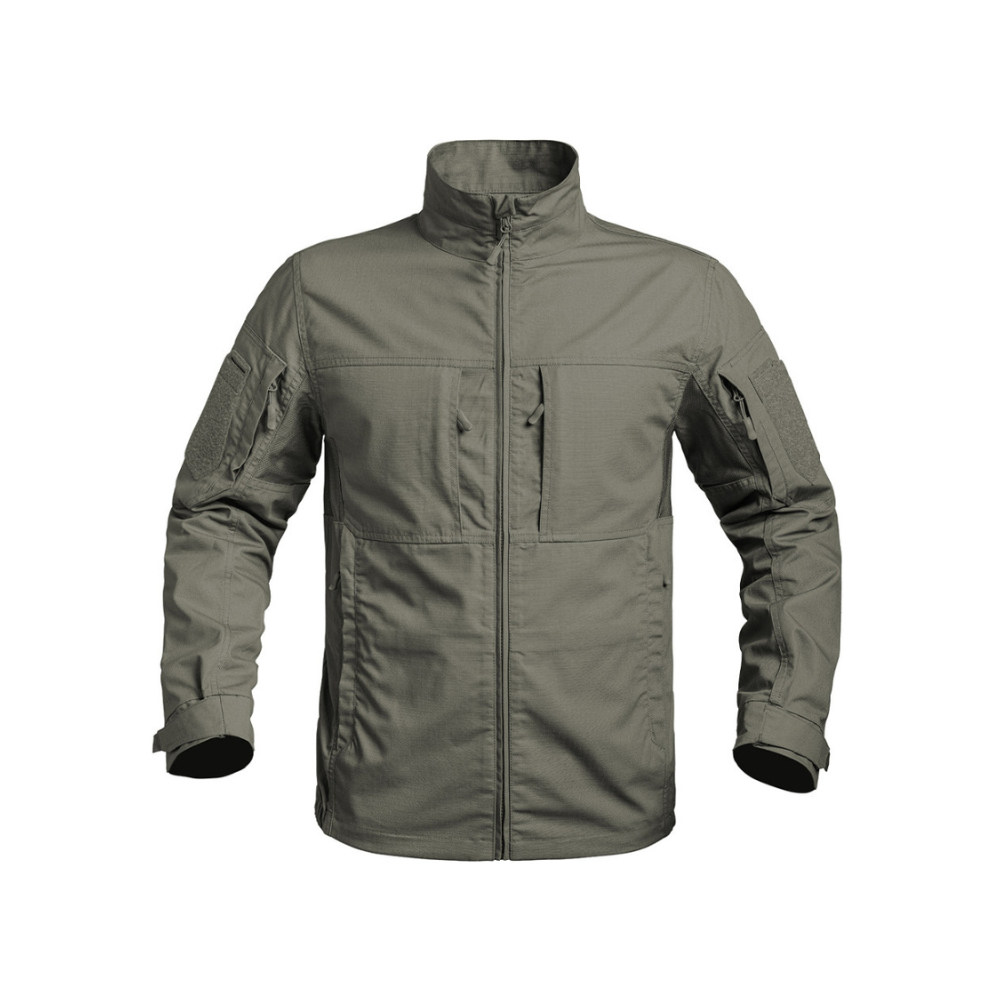 Veste courte Fighter de A10 Equipment, vêtement militaire résistant et ergonomique avec plusieurs poches et protections IR