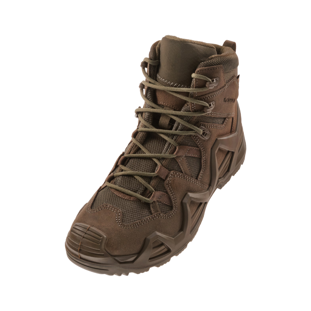 Chaussures marron Zephyr GTX Mid MK2 de LOWA améliorées et résistantes à l'abrasion