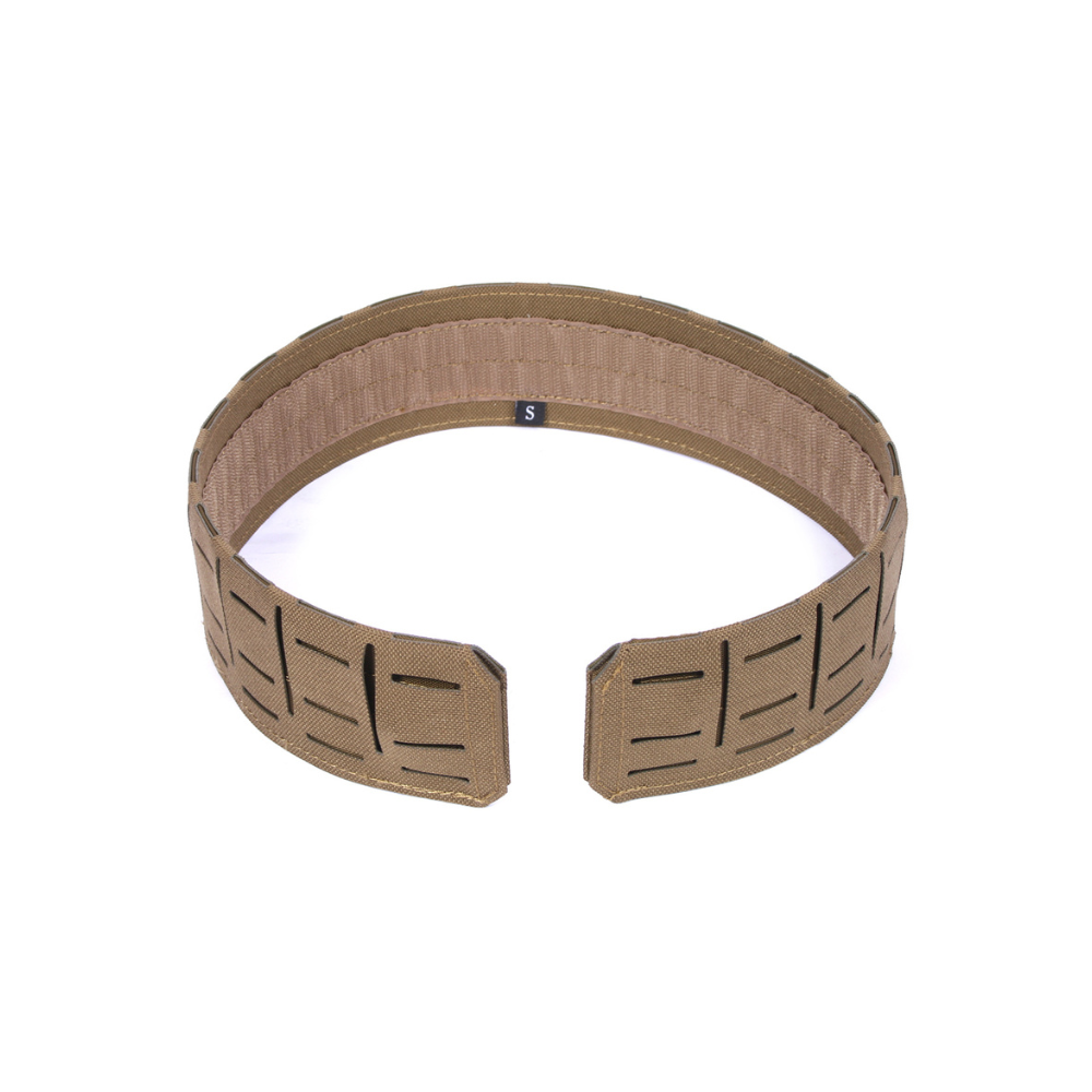Ceinture tactique ISTC Tan de Retex Solution, ultralégère et personnalisable avec un système PALS/Molle