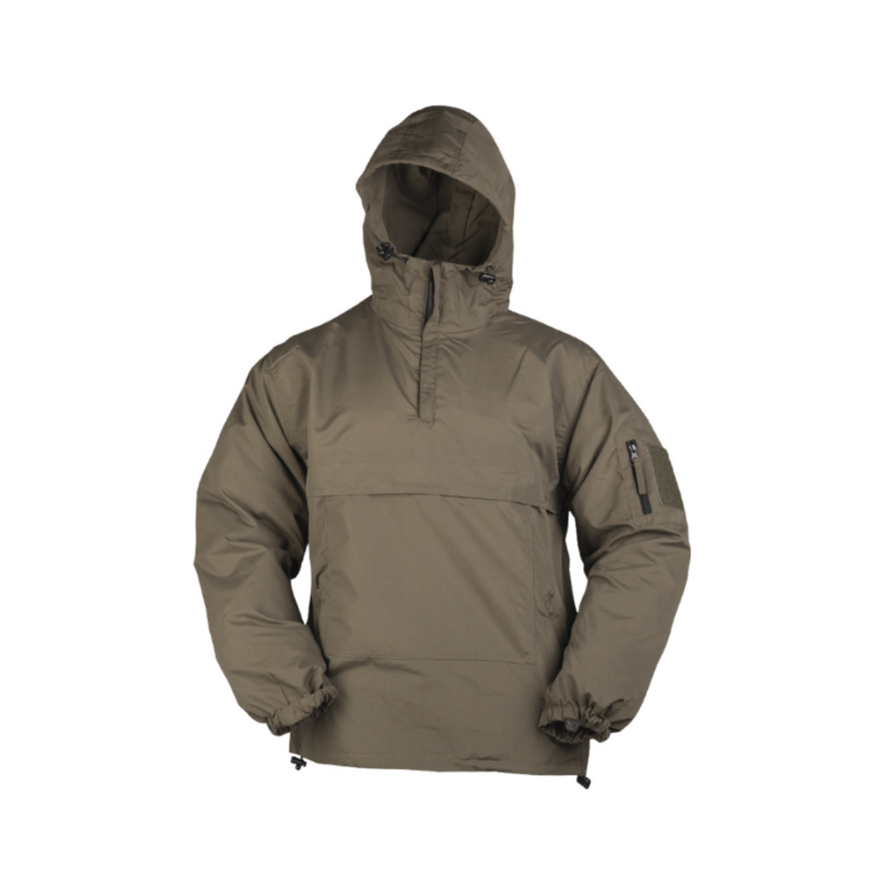 Mil-Tec coupe-vent tactique d'été en 100% polyester avec poches à zip et cordon élastique à la taille et aux poignets
