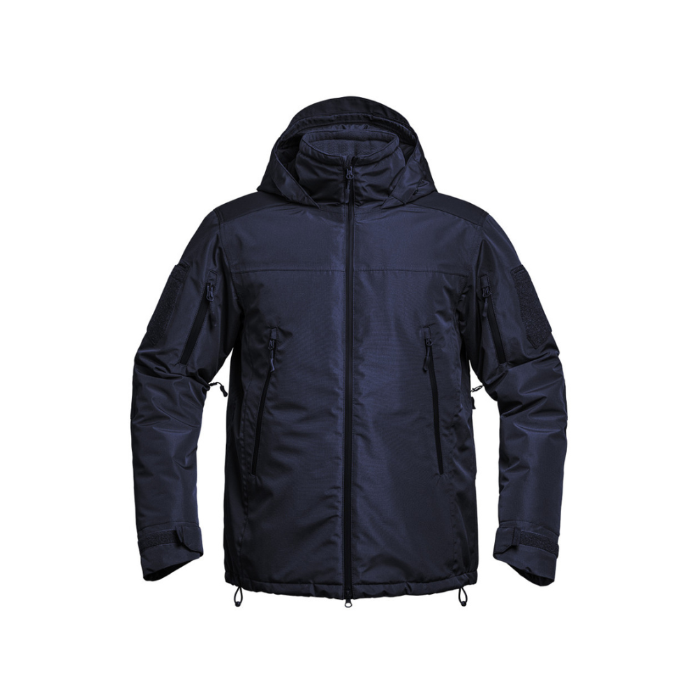 Parka militaire Hardshell Fighter XMF 200 par A10 Equipment, résistante et technique avec isolation thermique et technologie Hard-Shell