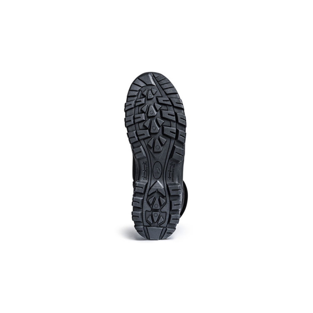 Chaussure de sécurité SÉCU-ONE 8 de A10 Equipment en noir avec zip, semelle GRIP-URBAN et protection TOE CAP PROTECT.