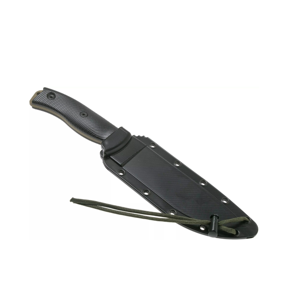 MES MODEL 6 DARK EARTH BLADE 3D ZWART G10 | ESEE