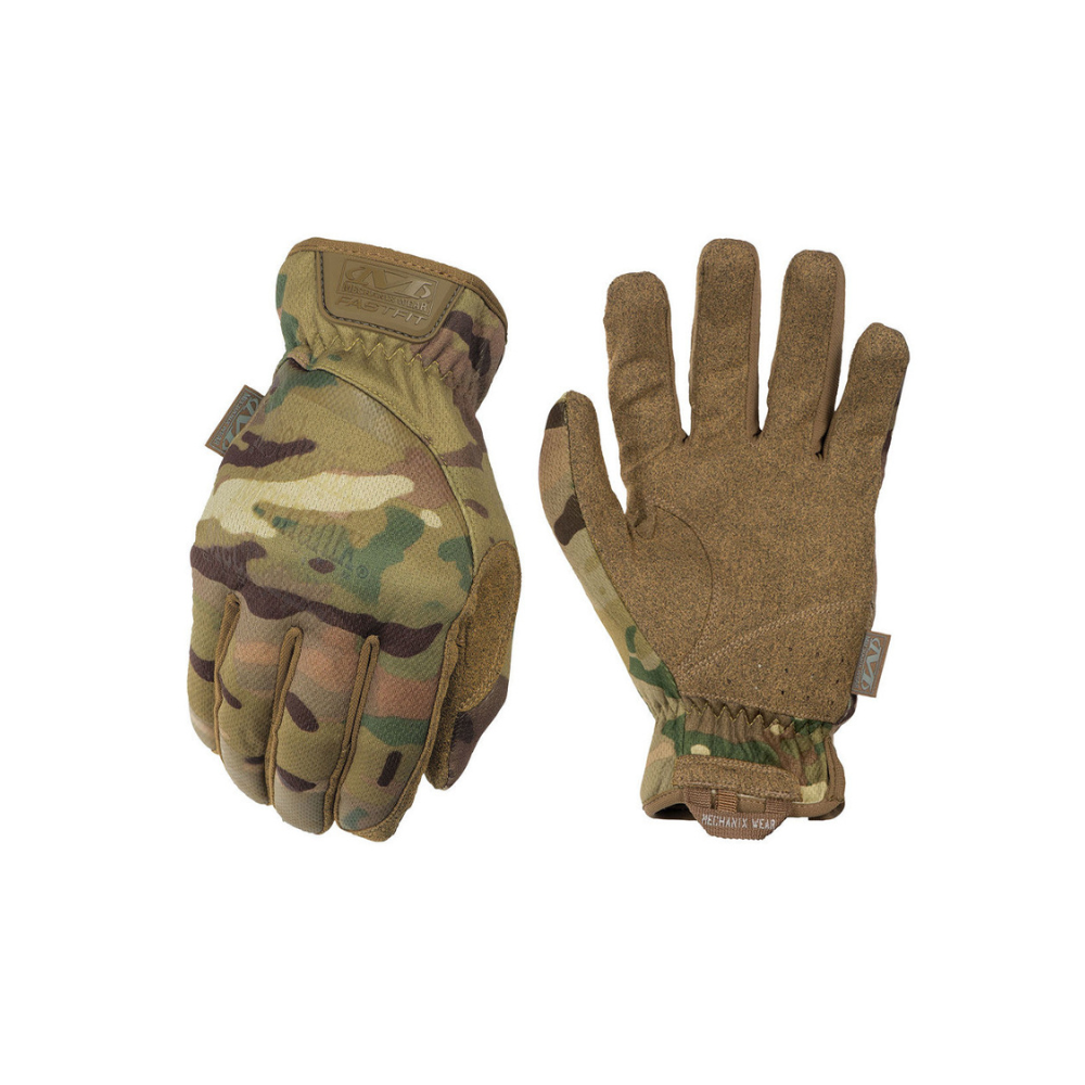 Gants FastFit Mechanix pour Armées et Sécurité Privée, respirant avec microfibre tactile et coutures renforcées