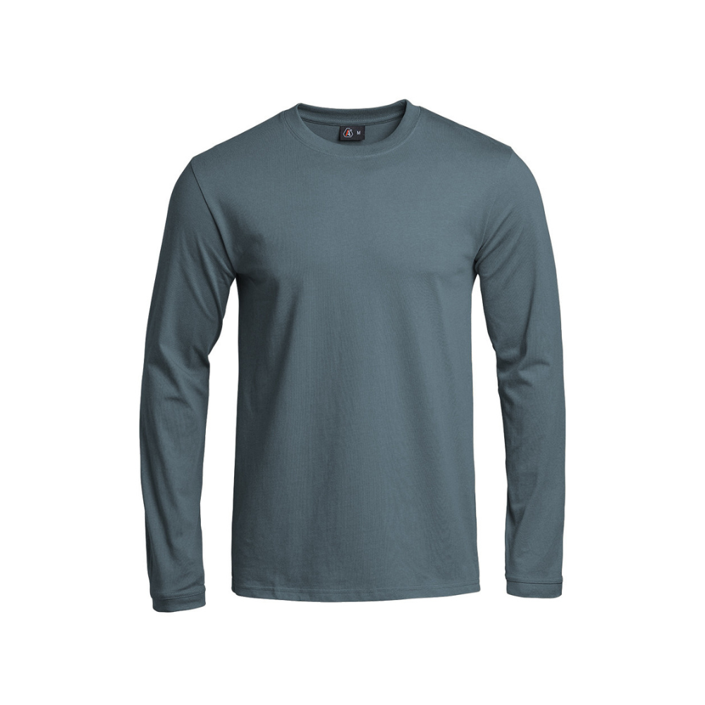 Manches longues T-shirt Strong en coton résistant de A10 Equipment, couleur tan, tailles XS à 3XL, certifié Oeko-Tex Standard 100