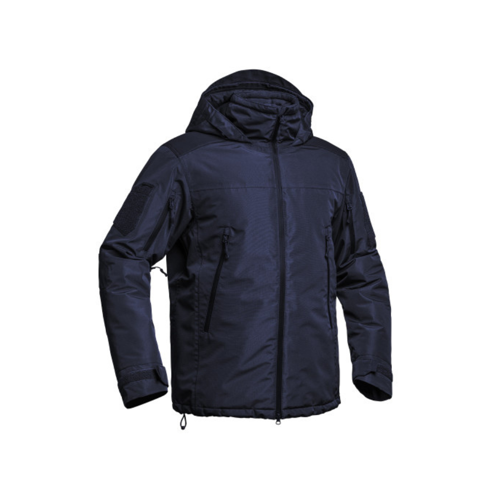 Parka Hardshell militaire FIGHTER XMF 200 de A10 EQUIPMENT en tissu Ripstop avec technologies HEAT PROTECT et HARD-SHELL