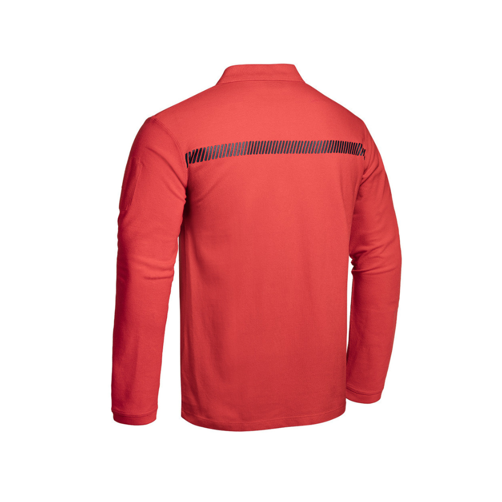 Polo manches longues SÉCU-ONE pour sécurité incendie de A10 Equipment