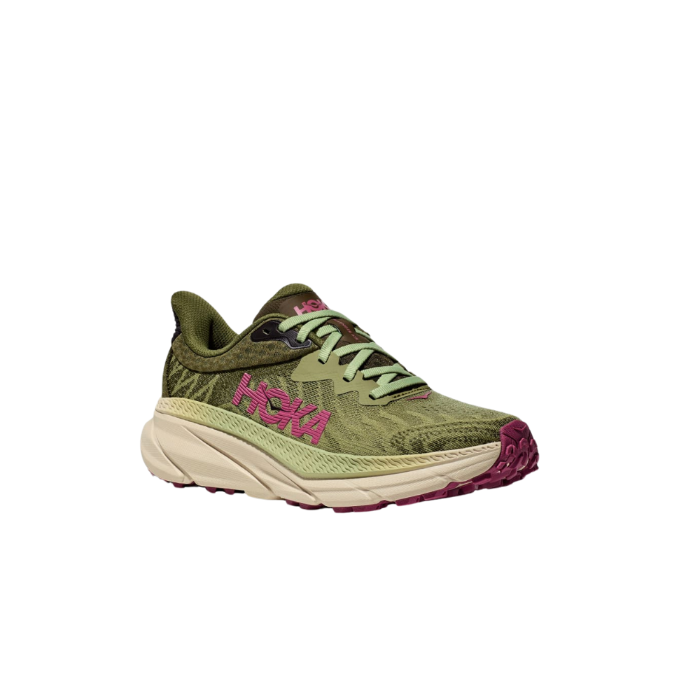 Chaussures de trail et route femme Challenger 7 ATR de Hoka, confortables et adhérentes sur tous les terrains