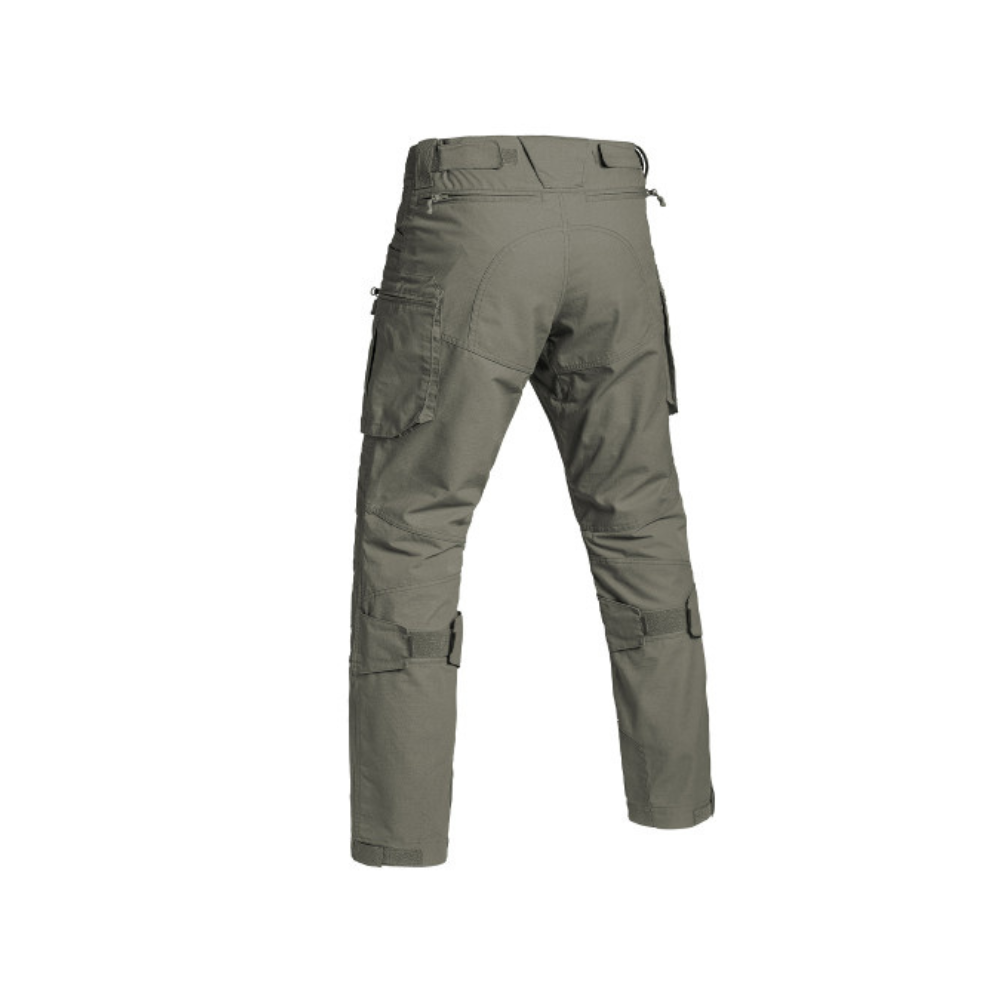 Alt tag : Pantalon militaire résistant V2 Fighter de A10 Equipment, renforcé en CORDURA, avec poches intérieures pour protections et traitement TEFLON et IR-PROTECT.