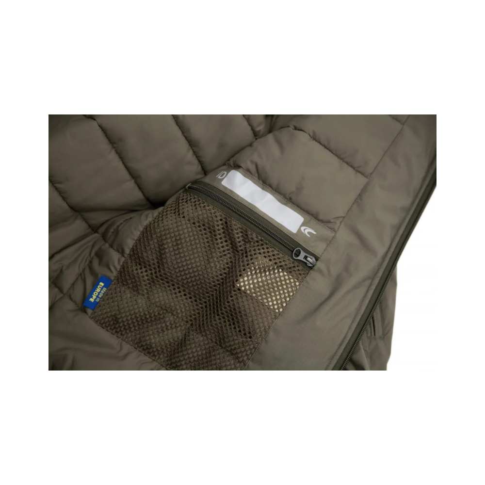 Veste tactique vert olive MIG 4.0 de Carinthia, résistante aux intempéries et isolée avec G-Loft
