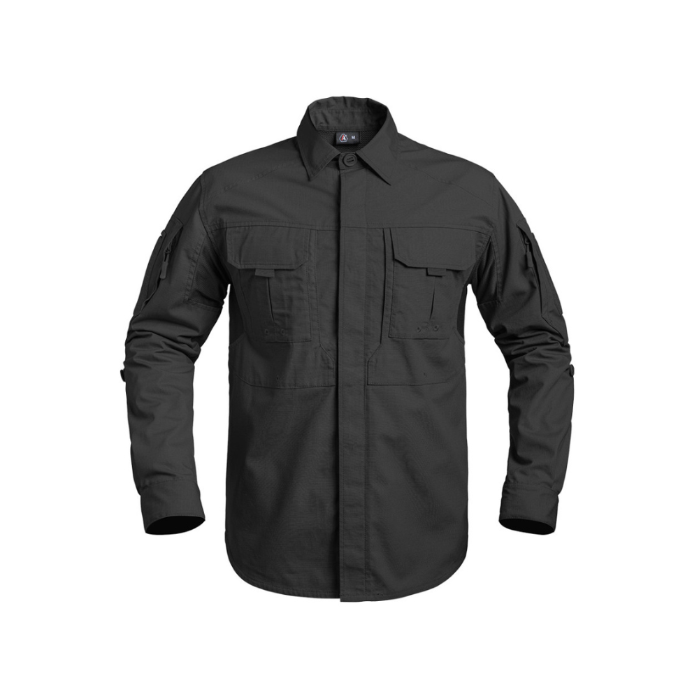 Chemise de combat FIGHTER par A10 EQUIPMENT, résistante et ergonomique avec de nombreuses poches et traitement TEFLON et IR-PROTECT