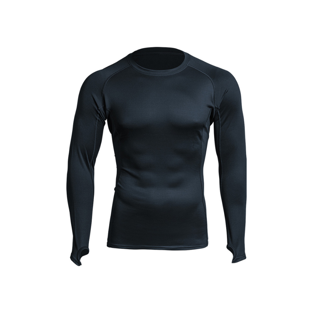 Maillot haut thermo performant A10 Equipment, idéal pour les températures entre 0 et -10°C, confortable et respirant, disponible en plusieurs couleurs et tailles.