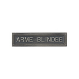 Ensemble d'agrafes militaires utilisées pour attacher des décorations ou des insignes