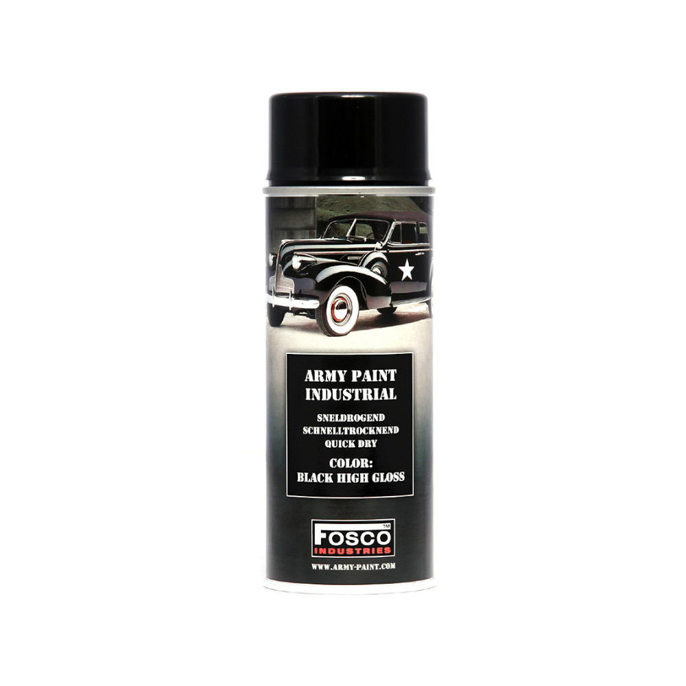 Alt tag : Bombe de peinture militaire Fusco 400ml, séchage rapide, pour toutes surfaces