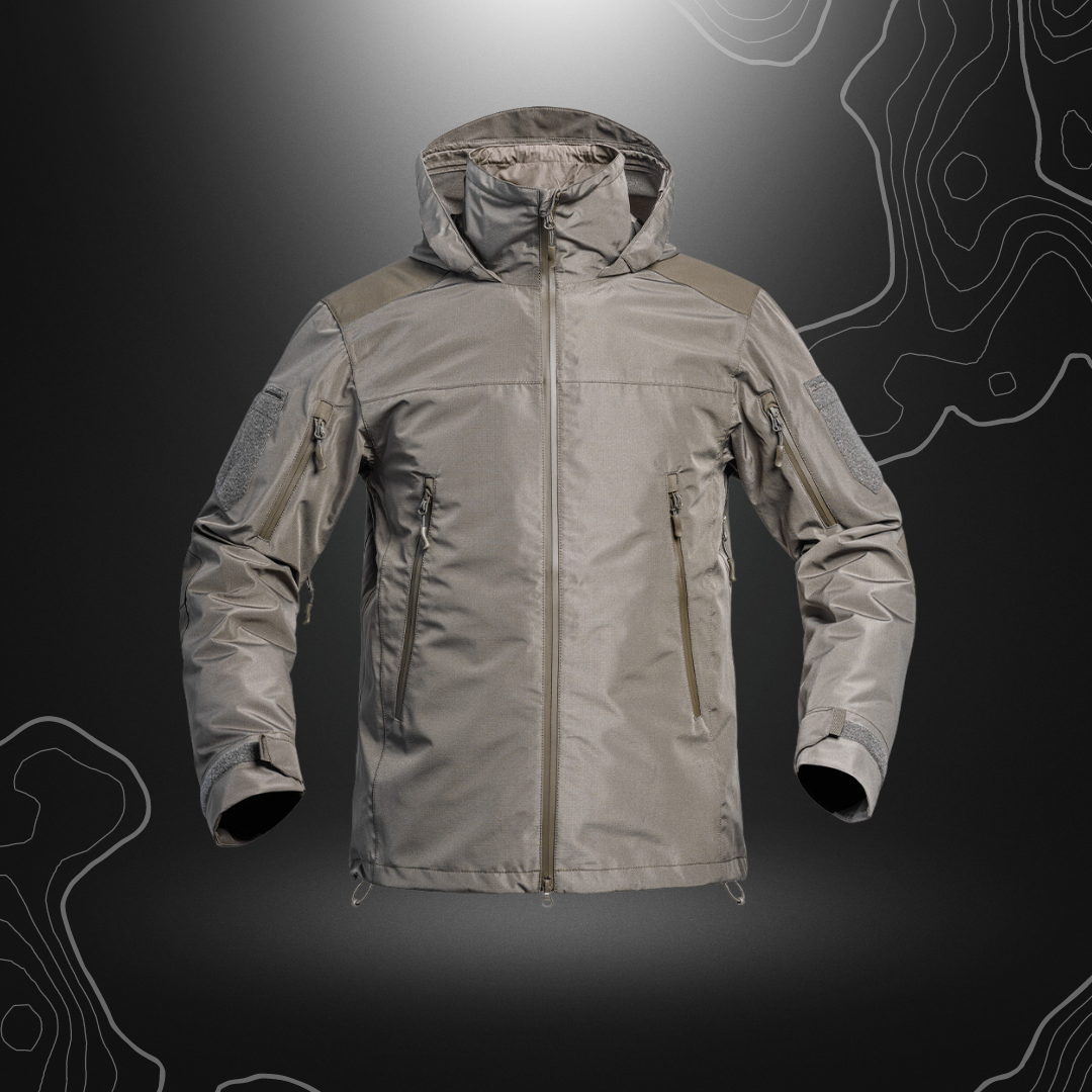 PARKA HARDSHELL XMF 200 FIGHTER VERT OLIVE | A10 EQUIPMENT