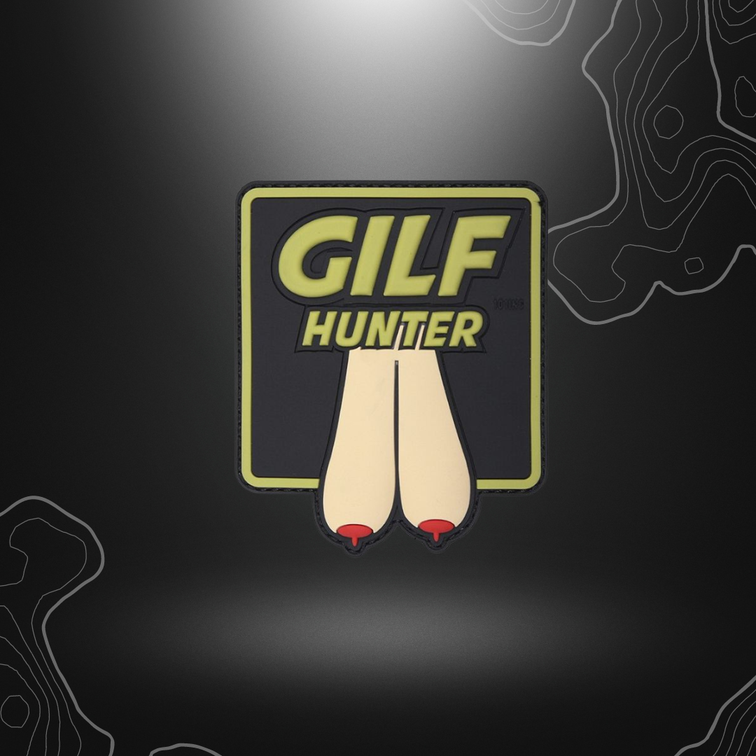 Patch PVC Gilf Hunter pour vêtements et accessoires