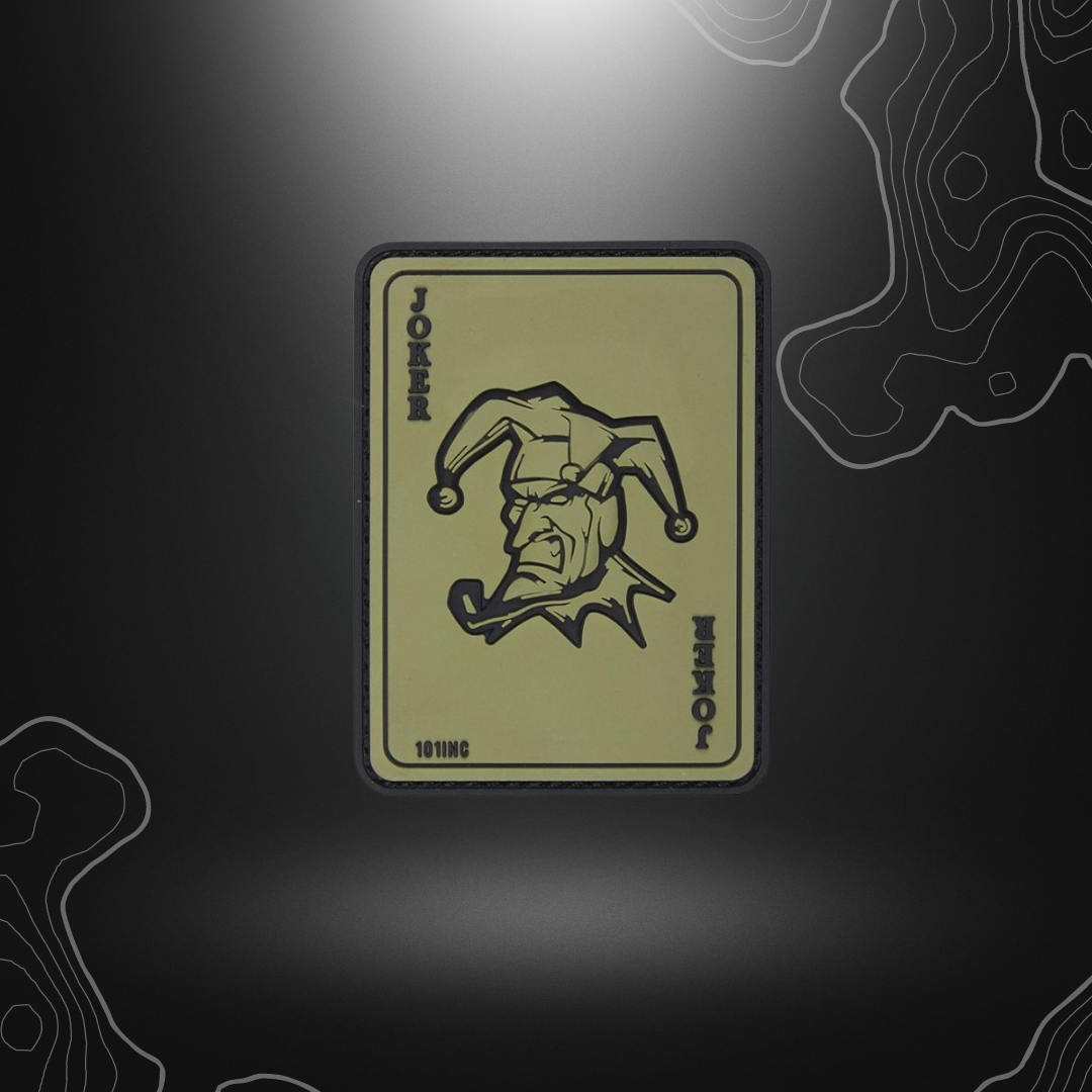 Patch de Joker en PVC pour basse visuelle