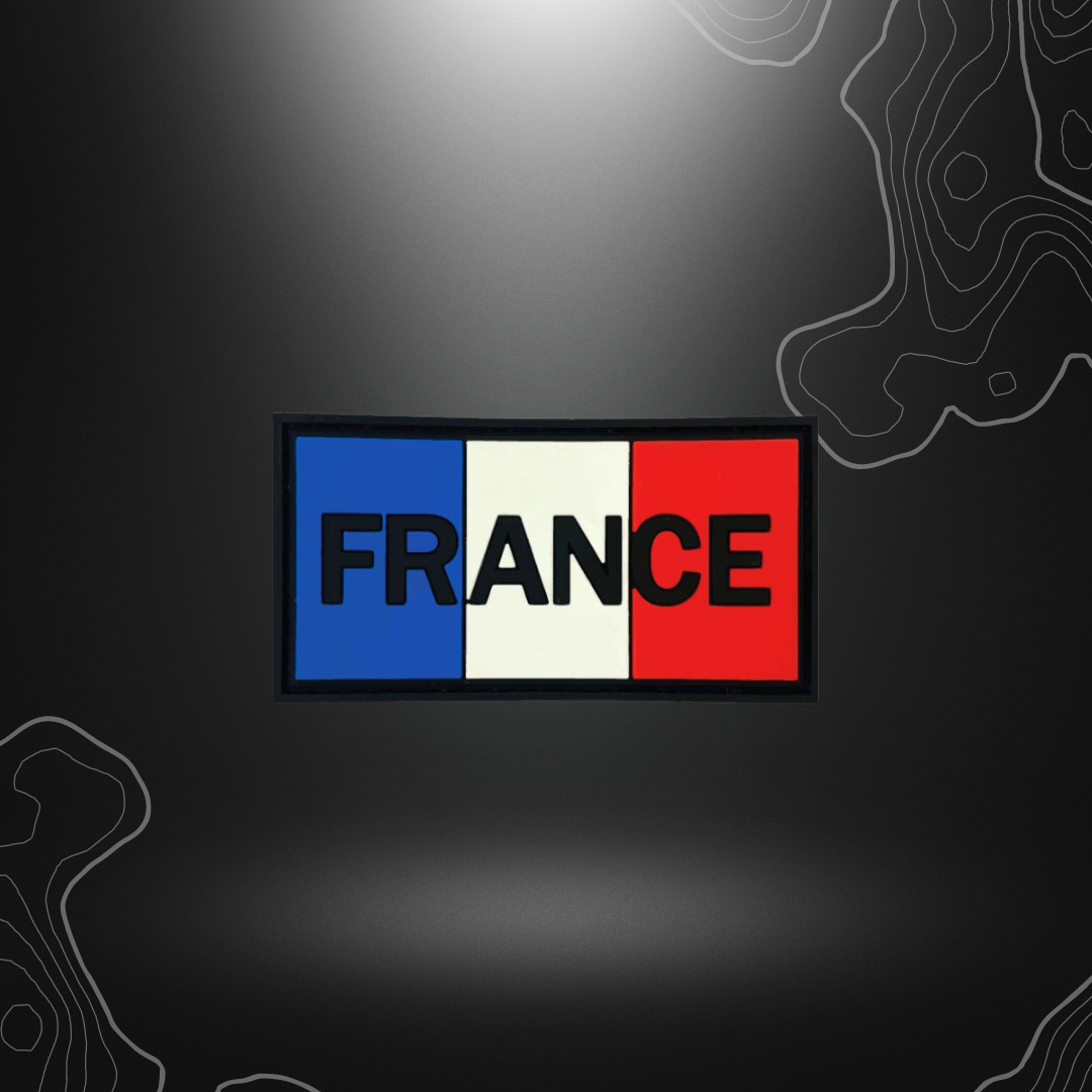 PATCH RECTANGLE FRANCE HAUTE VISU PVC