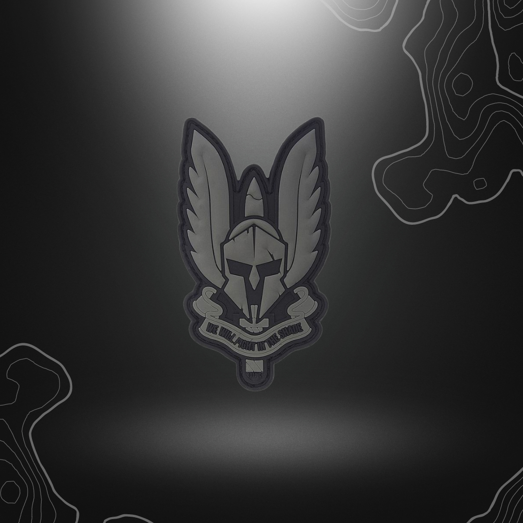 Patch Spartan gris en PVC robuste