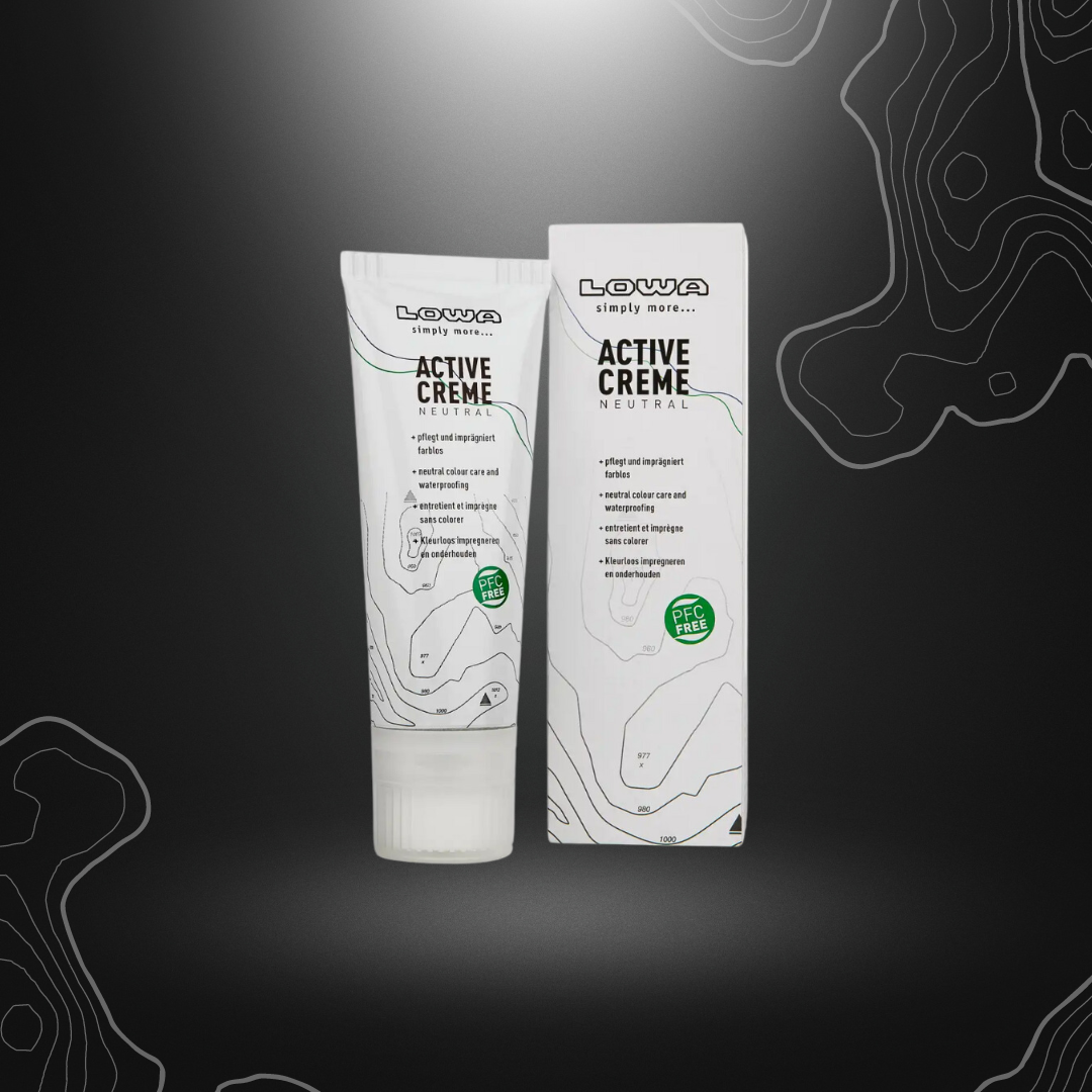 Crème active Lowa 75 ml pour l'entretien des chaussures de loisirs, de montagne et de randonnée