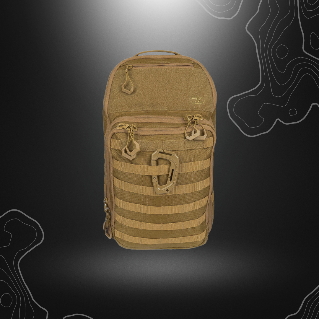SAC À DOS MUSETTE HARRIER 25L COYOTE | HIGHLANDER