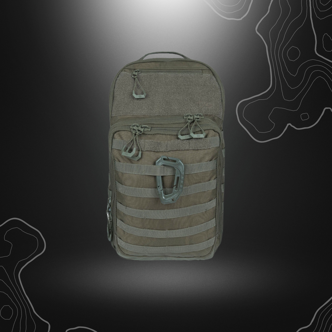 SAC À DOS MUSETTE HARRIER 25L VERT OLIVE | HIGHLANDER