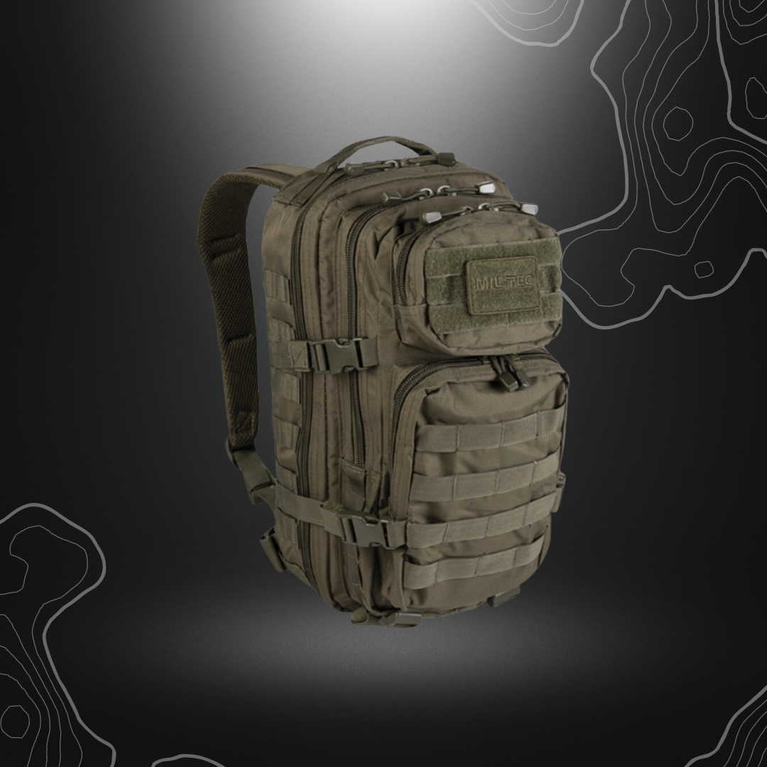 SAC À DOS US ASSAULT PETIT 20L VERT OLIVE | MIL-TEC