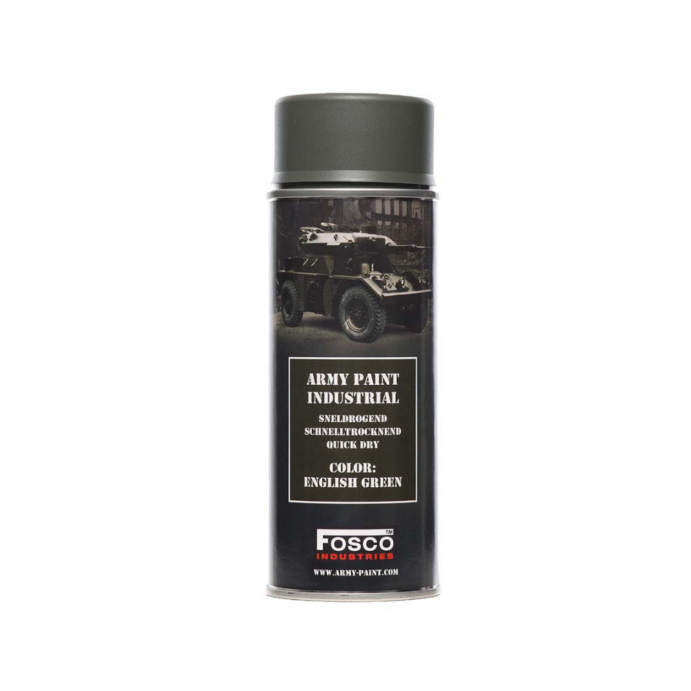 Bombe de peinture militaire haute qualité 400ml Fusco, séchage rapide, tous usages pour armes et véhicules, convient à toutes surfaces