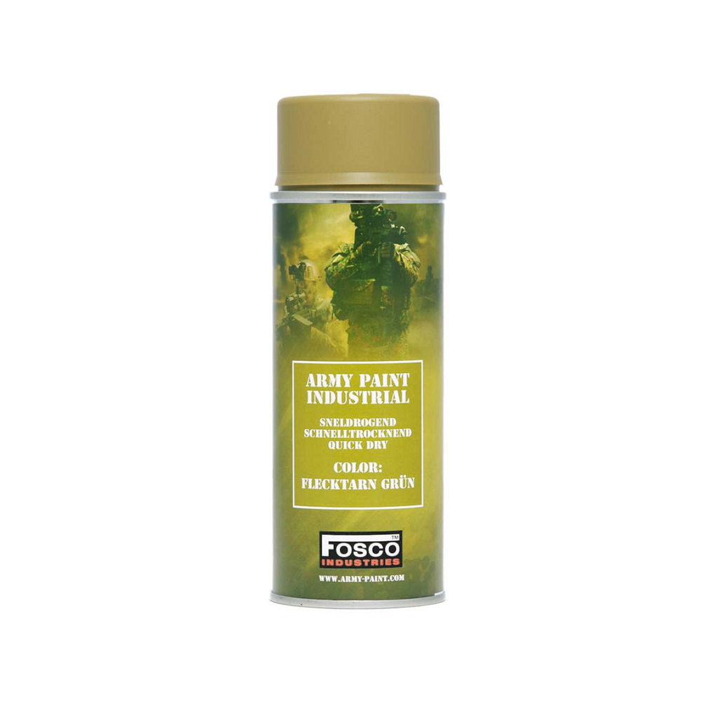 Alt= Bombe de peinture militaire haute qualité Fusco 400ml, tous usages pour armes et véhicules, séchage rapide, convient à toutes surfaces