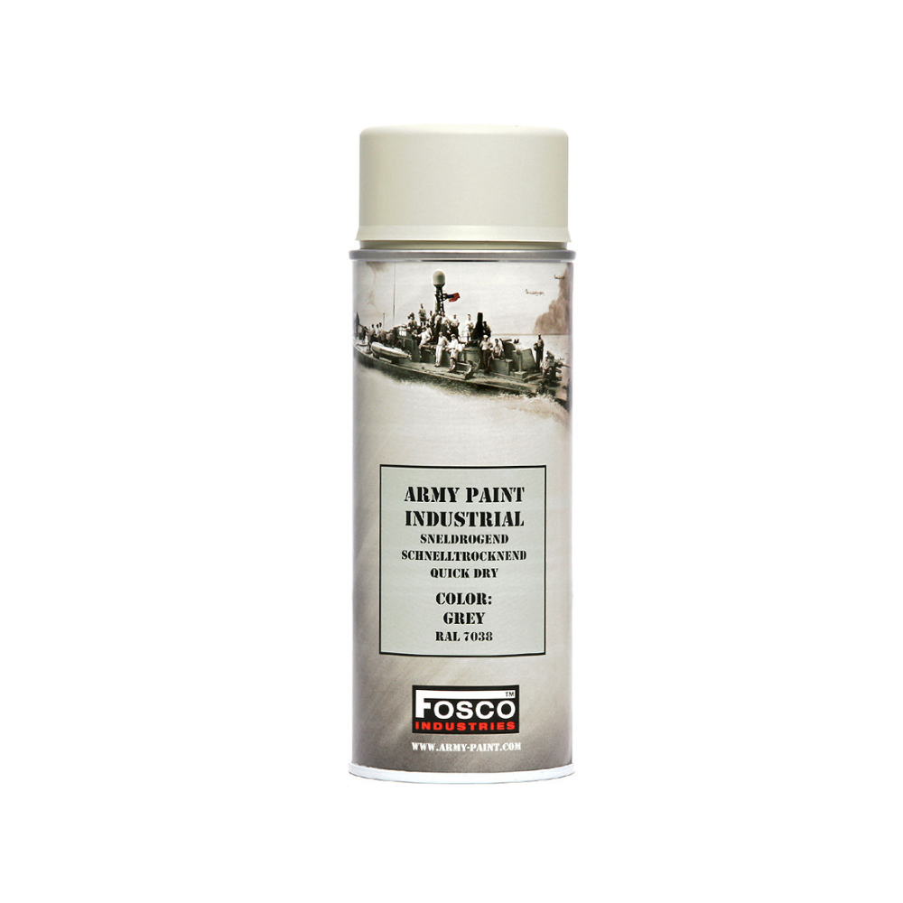 Peinture militaire en bombe Fusco de 400ml, pour tous usages et surfaces, à séchage rapide