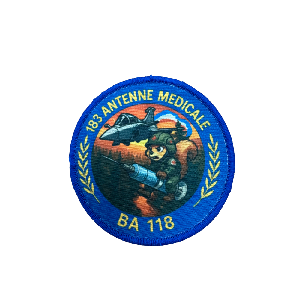 PATCH 183 ANTENNE MEDICALE BA 118 TISSU